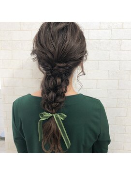 インフィールヘアー(Infeel hair) 編みおろしstyle☆