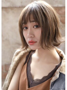 カライング(ing) 【+～ing 】イルミナカラー大人ボブ外ハネstyle【柳沼くるみ】