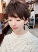 ふんわりナチュラルショートボブ【Ruufus恵比寿渋谷】31512