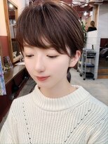 ルーファス 恵比寿 渋谷(Ruufus)&nbsp;ふんわりナチュラルショートボブ【Ruufus恵比寿渋谷】31512