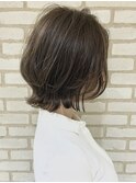 大人可愛い/ショートボブ/小顔/スリークボブ/外ハネボブ