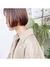 ヘアカラー＋ミルボントリートメント　￥6900