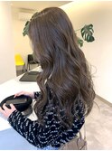 透明感パールグレージュ