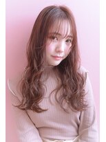 メルク(merc.)&nbsp;ピンクベージュ×ロングヘア
