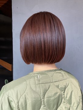 キュオンシア(CUEON. ciea) ミニマムボブ×ボルドーショコラ