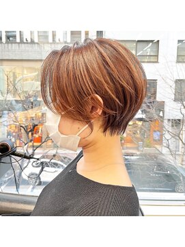 モードケイズトウキョウ 銀座店(MODEK'S TOKYO) レイヤーカット/顔周り/前髪カット/ショート/ボブ/ボブレイヤー