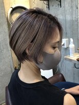 ロダット 横浜(LODAT by little)&nbsp;ショート×ベージュピンク【LODAT横浜】