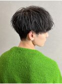 刈り上げショートマッシュ