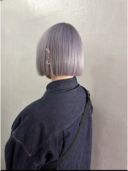 シェリ ヘアデザイン(CHERIE hair design)の写真/お洒落Girl必見サロン【CHERIE】＊上質で大人可愛いハイトーンカラーで透明感のあるトレンドヘアにchange★