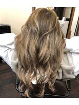 リピュア(Re:PURe)&nbsp;**アッシュベージュハイライト+エクステ**