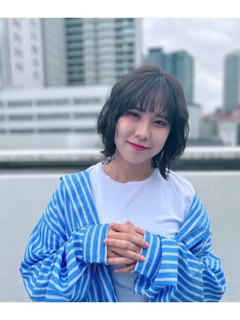 ヘアデザイン エソラ(hair design esora) wave style × peridotto ash