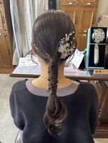 ハグヴィアン(HUG BIEN)&nbsp;タイトなヘアアレンジ