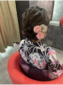 浴衣ヘア