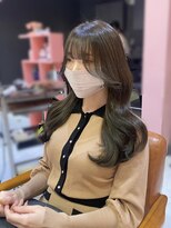 フィッシュ(fish)&nbsp;＊ブリーチ無し《オリーブカラー》