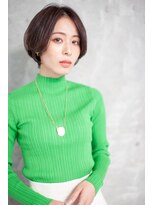 アッシュ 池袋店(Ash)&nbsp;20代30代40代『大人可愛いハンサムショート』　　＃池袋駅