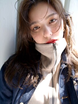 ケーツー あべのキューズモ－ル店(K-two) ニュアンスレイヤー*ロングヘア*アーモンドカラー*30代40代50代