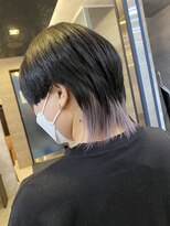 ブレイブ ヘアデザイン(BRaeVE hair design)&nbsp;ウルフヘア/インナーカラー(ラベンダーシルバー)