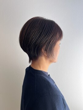 ランプヘアーデザイン(LAMP HAIR DESIGN) 【大森智博】大人くびれショート/隠し2ブロック