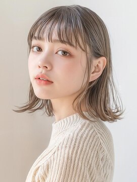 クレム 博多駅店(ChLem) 外ハネボブ　ボブ　髪質改善