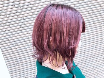 美容室さかもと 本店の写真/【ご新規様/カット+カラー+トリートメント ¥15000】ふわりと揺れる艶感・立体感・透明感はカラーで創る♪