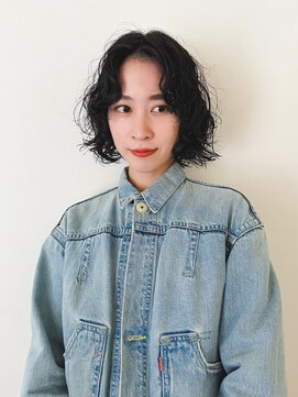 ディー(DEE) layer bob perm
