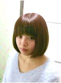 ふんわりボブ