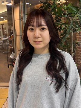 ヘアーアンドメイク ビス(HAIR&MAKE bis) ラベンダーブラウン【KAYO】