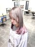 カット＋インナーカラー（ブリーチ1回＋カラー） ￥15400→￥12100