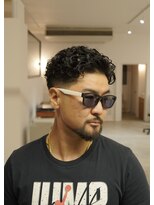 ノイ(noi)&nbsp;ウェーブパーマ×テーパーフェード