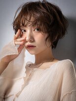 カバーヘア ブリス 大宮西口(COVER HAIR bliss)&nbsp;抜け感小顔フェザーショートグランマッシュパーマz大宮20代30代