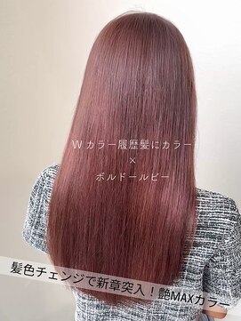 サラジュ 仁川店(SARAJU) 【ダブルカラー特化】今田担当 Wカラー履歴髪×ボルドールビー
