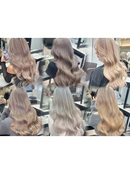 人気salon*韓国人風ダブルカラー&ハイトーン◎理想以上の仕上がりに★[渋谷/学割U24/髪質改善/エクステ]