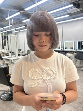 リミットバイアフィナー 大宮店(limit by Afinar) ミルクティーベージュ/顔まわりレイヤー