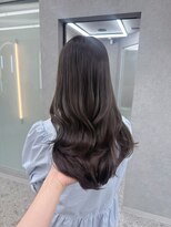 リッカ(LICCA) 【柿本真優】冬のグレージュカラー/透明感カラー/ブリーチなし