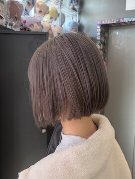 トーキョー オタクヘアー(TOKYO OTAKU HAIR) 顎ラインボブ/ミニボブ/グレージュ