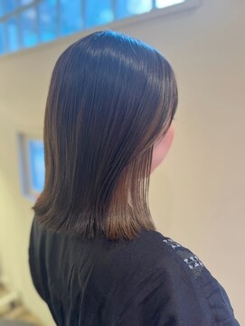 ムーン(moon) クラゲヘアー/小顔に見せるヘア/ココアベージュ/武蔵小杉