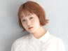 【高保湿カラー】カット＋高保湿カラー＋補修3stepトリートメント