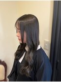 ブリーチなしで作るolive greige