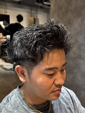 ハイプ 木更津(HYPE) 【スパイキーパーマ】アップバング/ツーブロック