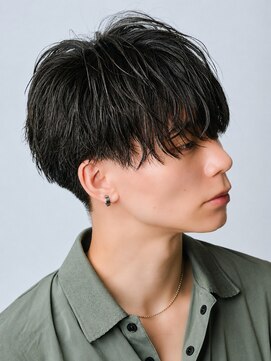 エルマーク 本山(L-MARK) マッシュヘア/波巻きパーマ/men's/スパイラルパーマ/眉