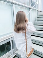 チル(chill)&nbsp;ハーフブリーチ×ミルクティーベージュ×10代、20代、30代