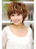 　小顔ショート