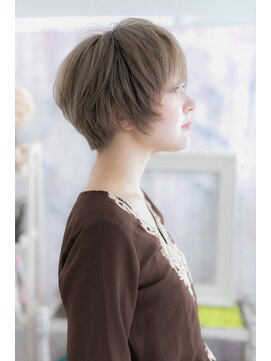ヘアアンドビューティー ミック(Hair & Beauty miq) 3Dカラーもグラマラス◎格上げエッジショートb