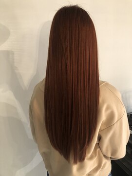 ネイヴィル(navile) オレンジカラー×スーパーロング