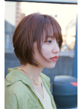 スリーアン(THREE ann.) 大人かわいい 小顔　ショートボブ　ショートヘア　30代40代50代