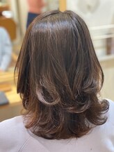 ヘアードゥナナ(hair do nana) 弱酸性縮毛矯正【極】+デジタルパーマ