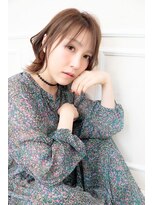 ユートラクト 寝屋川(U-tract) 20代・30代・40代トレンドヘア【ウルフボブ】アッシュベージュ★