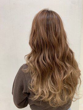 オーリーヘアー(Olliy hair) マロンベージュ/細めハイライト/20代30代40代50代