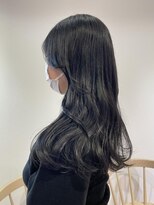 ヨーク(YOKE)&nbsp;【 YOKE 】顔まわりレイヤーサイドバング韓国ヘアー