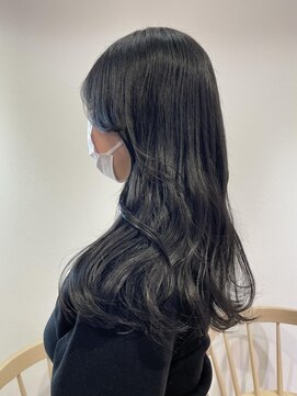 ヨーク(YOKE) 【 YOKE 】顔まわりレイヤーサイドバング韓国ヘアー